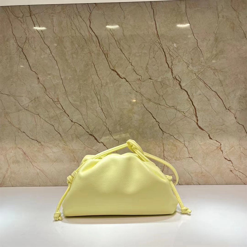 Genuine Leather Women Shoulder Crossbody Clutch Bag