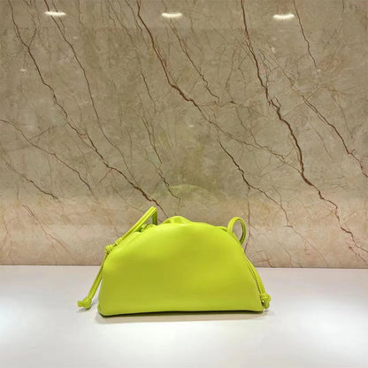 Genuine Leather Women Shoulder Crossbody Clutch Bag