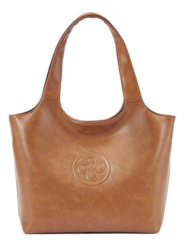 Genuine Leather Women Tote Bag
