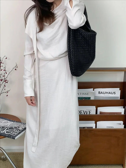 Genuine Leather Woven Tote Bag Vintage Handbag