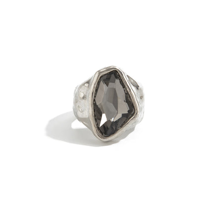 Geometric Acrylic Diamond Ring