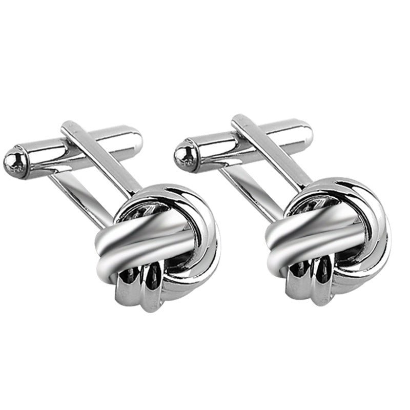 Geometric Alloy Cufflinks