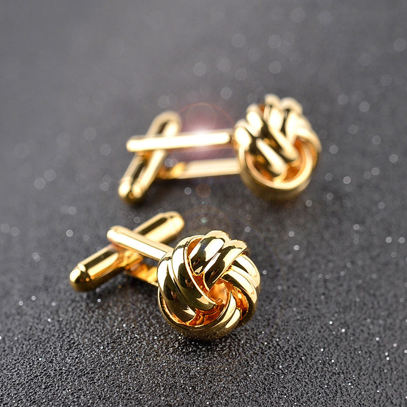 Geometric Alloy Cufflinks