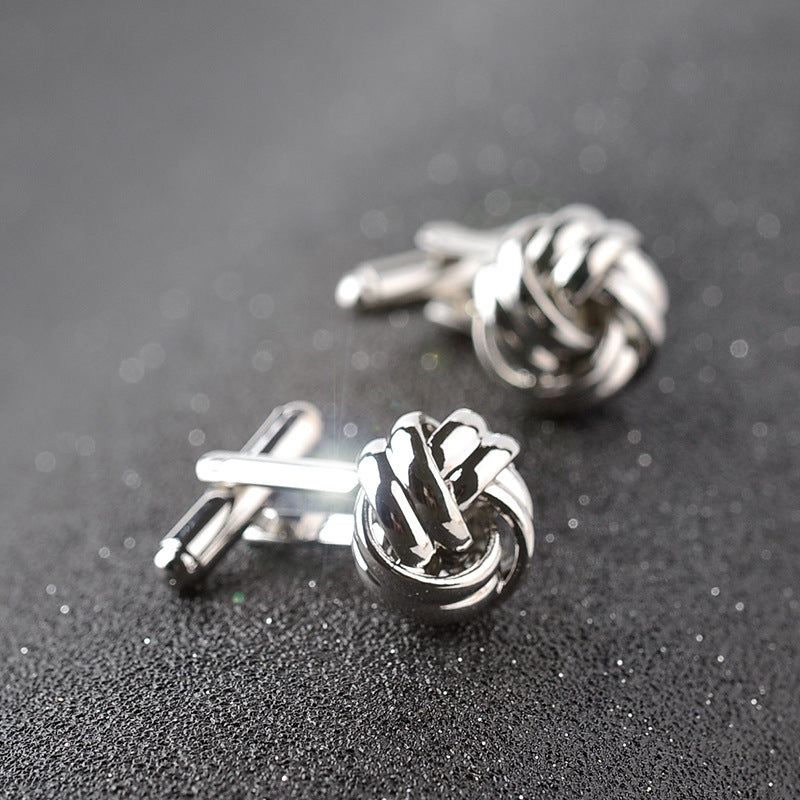 Geometric Alloy Cufflinks