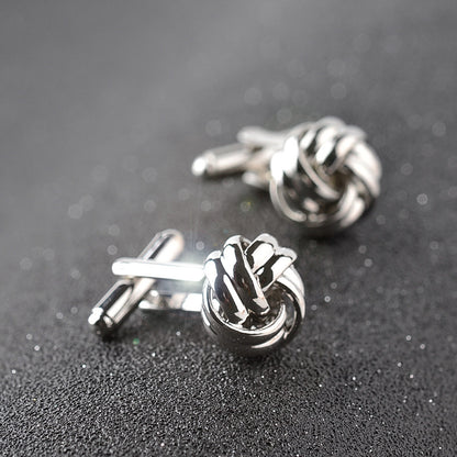 Geometric Alloy Cufflinks