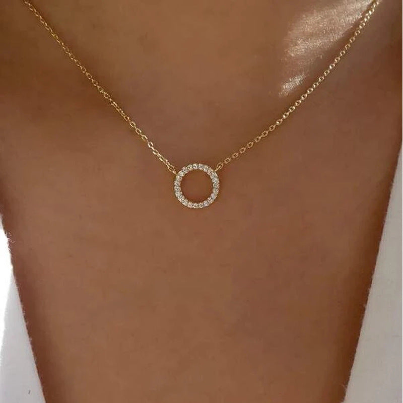 Geometric Chain Necklace