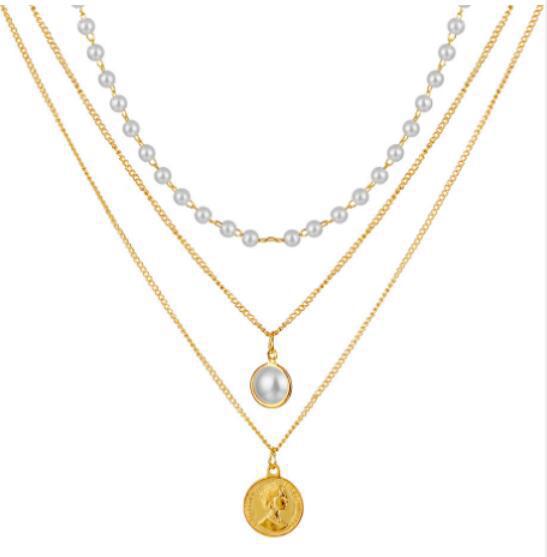 Geometric Chain Necklace