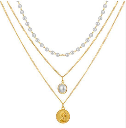 Geometric Chain Necklace