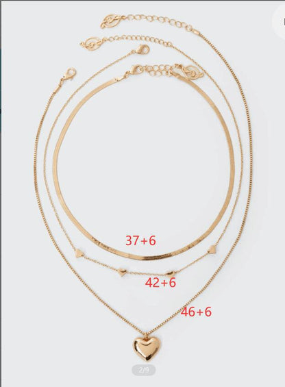 Geometric Chain Necklace