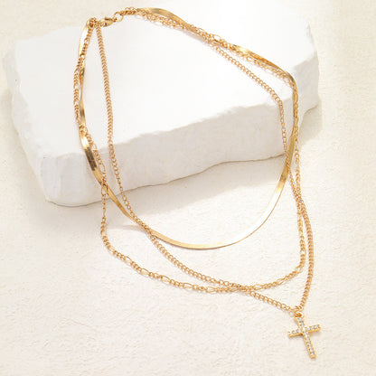 Geometric Chain Necklace
