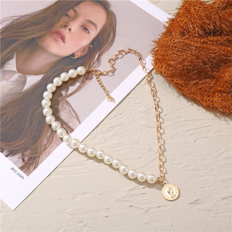 Geometric Chain Necklace