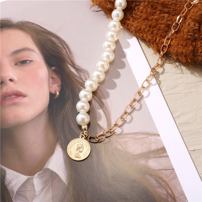 Geometric Chain Necklace