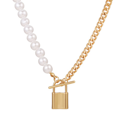 Geometric Chain Necklace