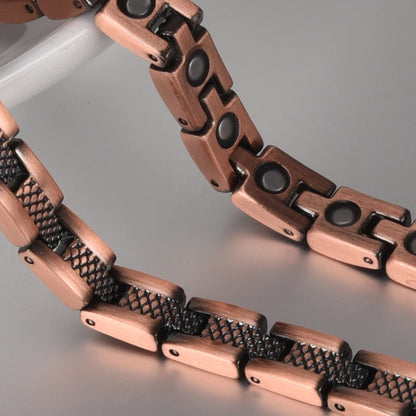 Geometric Copper Choker Necklace