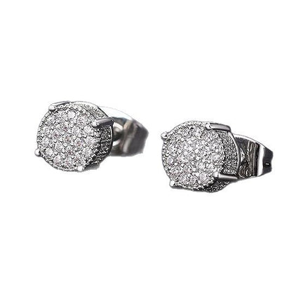 Geometric Diamond Earrings