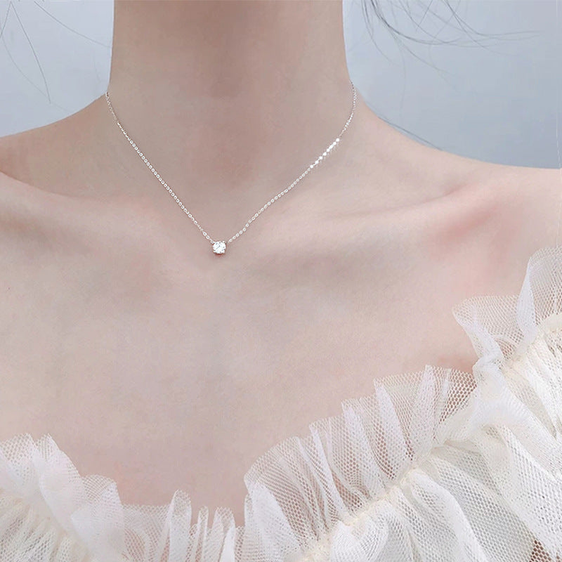 Geometric Diamond Necklace