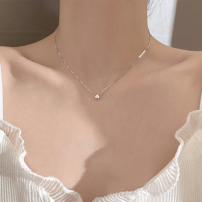 Geometric Diamond Necklace