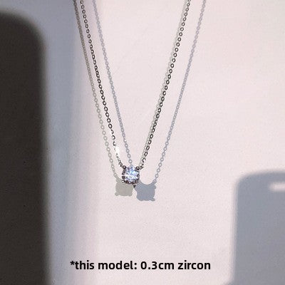 Geometric Diamond Necklace