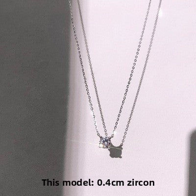 Geometric Diamond Necklace