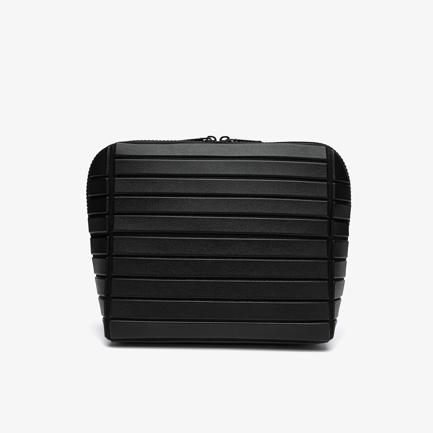 Geometric diamond-shaped makeup bag