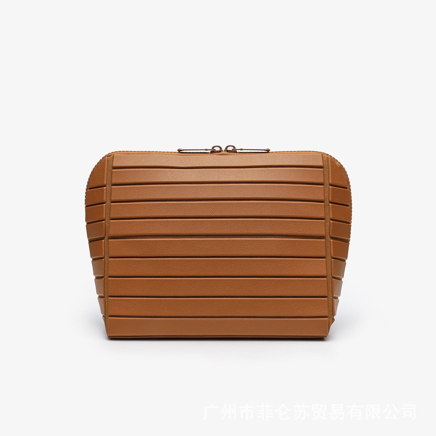 Geometric diamond-shaped makeup bag