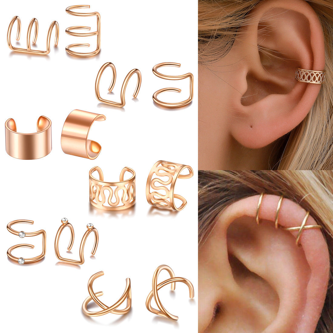 Geometric ear hook