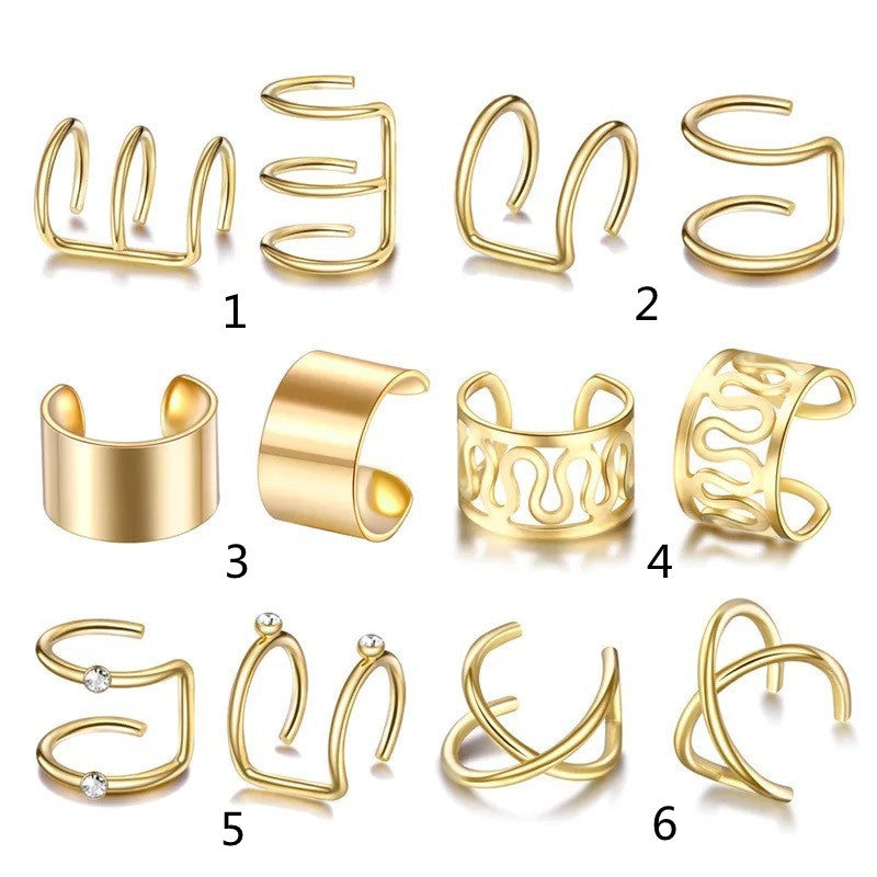 Geometric ear hook