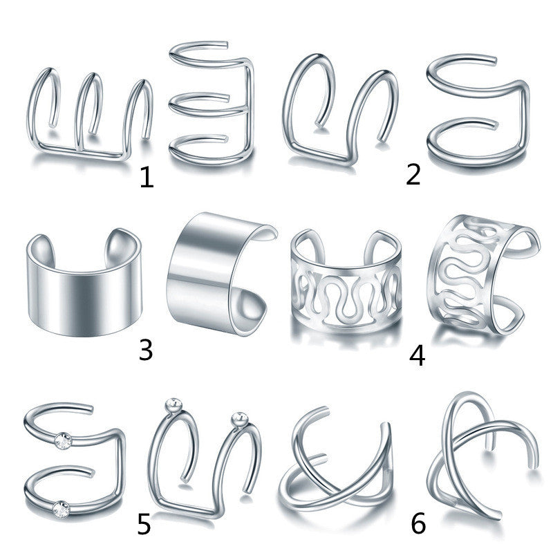 Geometric ear hook