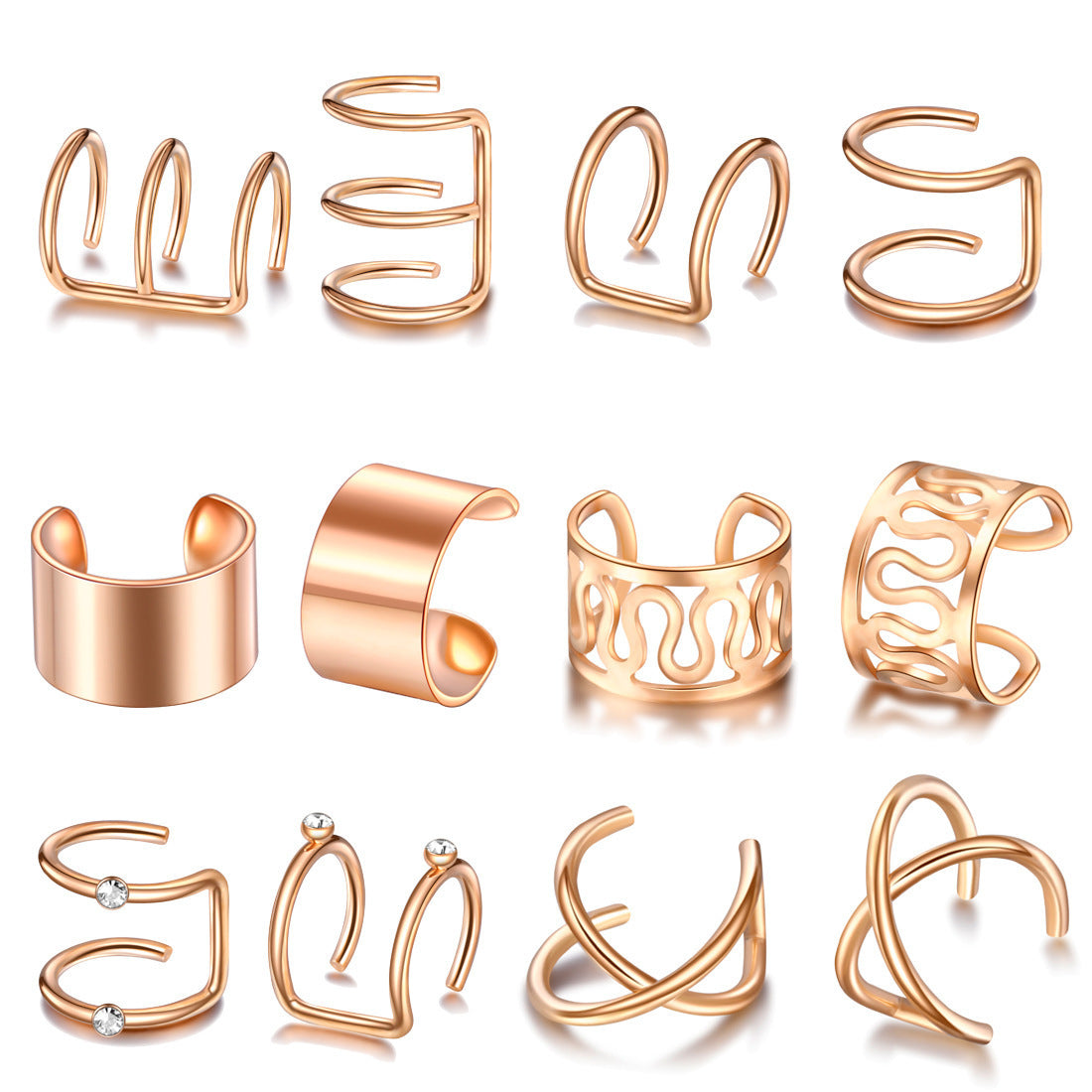 Geometric ear hook