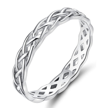 Geometric Electroplated Copper Ring