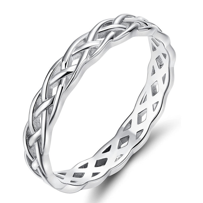 Geometric Electroplated Copper Ring