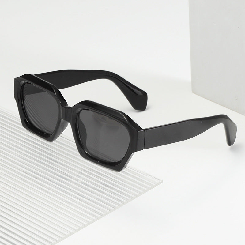 Geometric Frame UV Protection Sunglasses