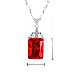 Deep Blue Diamond Pendant