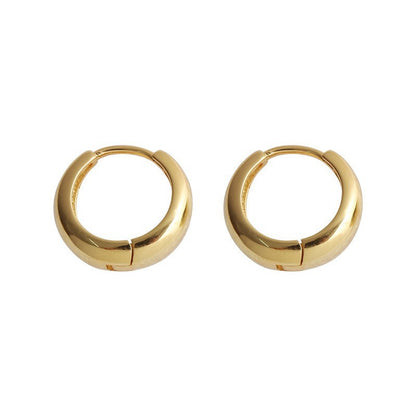 Geometric Gold Plated Earrings