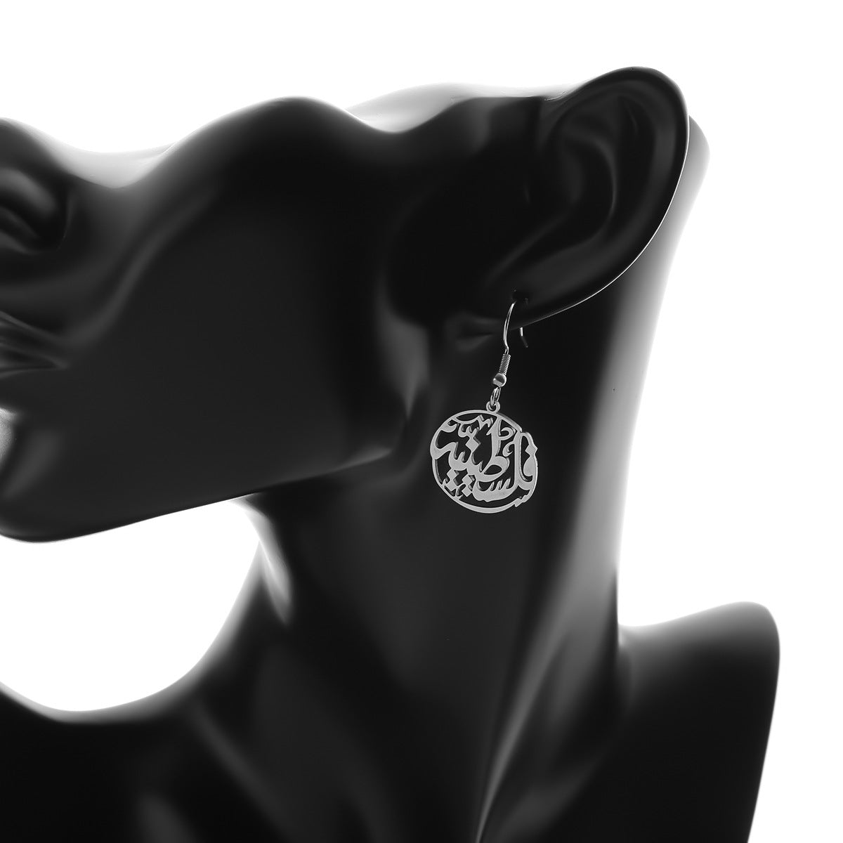 Geometric Hip-Hop Stainless Steel Earrings