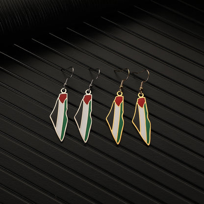 Geometric Hip-Hop Stainless Steel Earrings