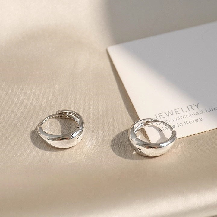 Geometric Hoop Earrings for Women
