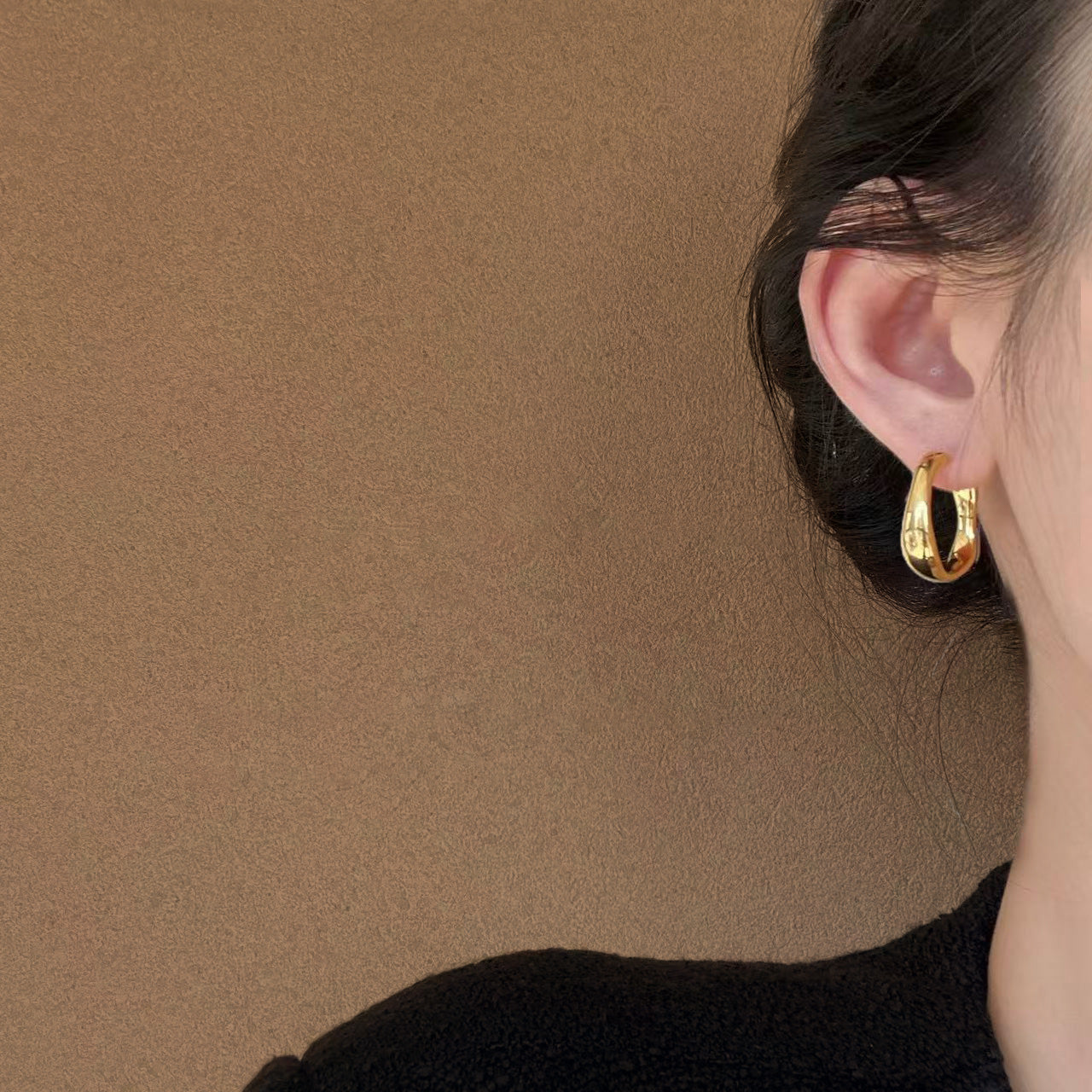 Geometric Hoop Earrings