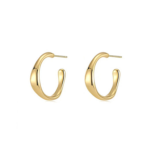 Geometric Hoop Earrings