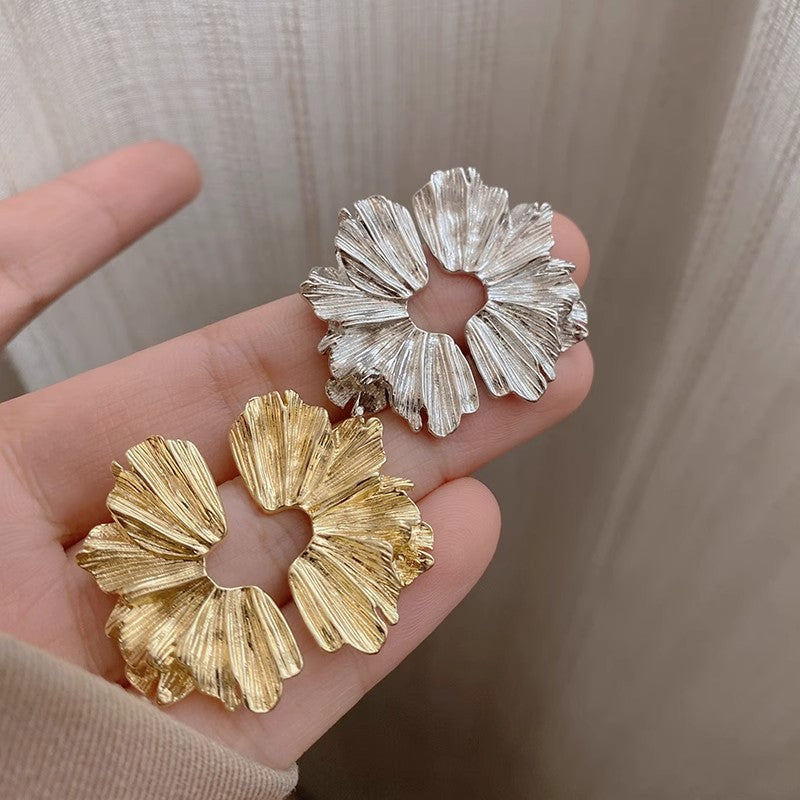 Geometric Irregular Alloy Earrings