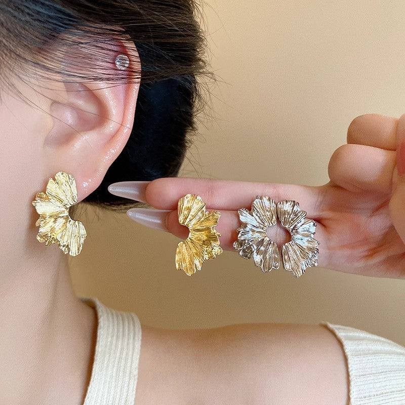 Geometric Irregular Alloy Earrings