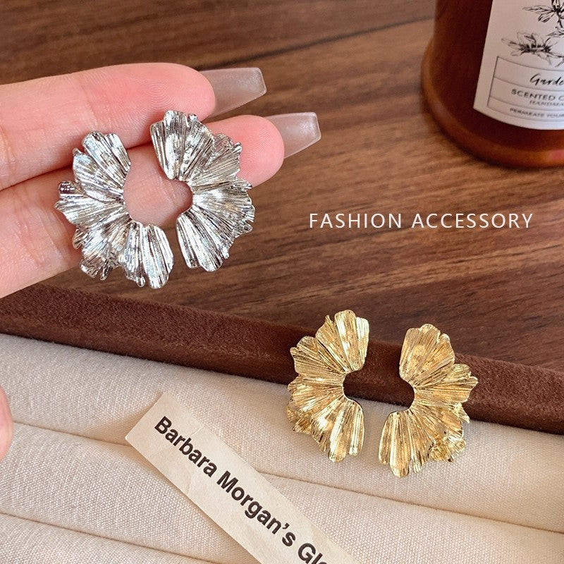 Geometric Irregular Alloy Earrings