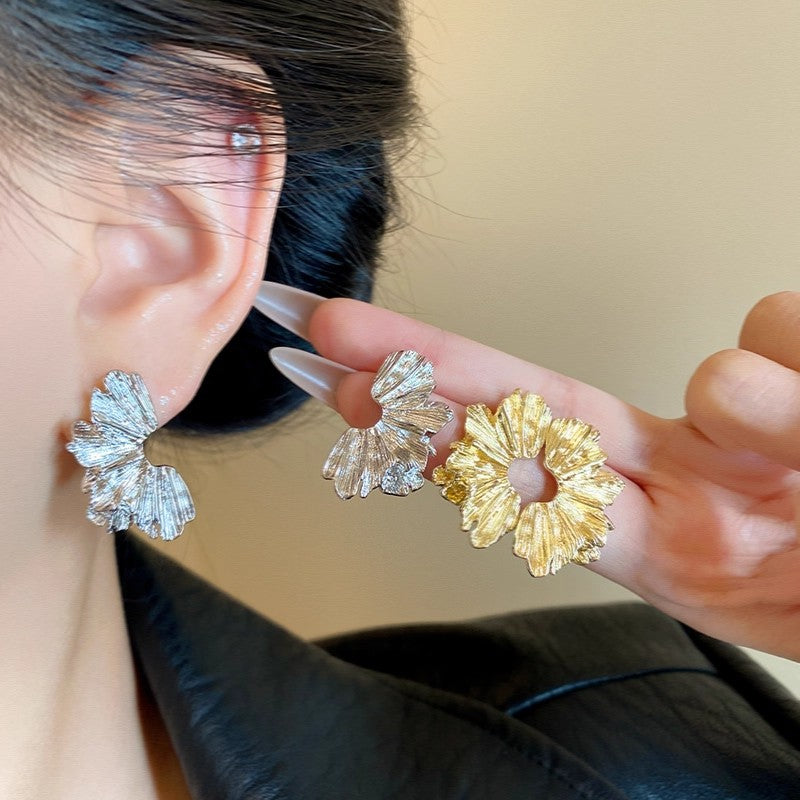 Geometric Irregular Alloy Earrings