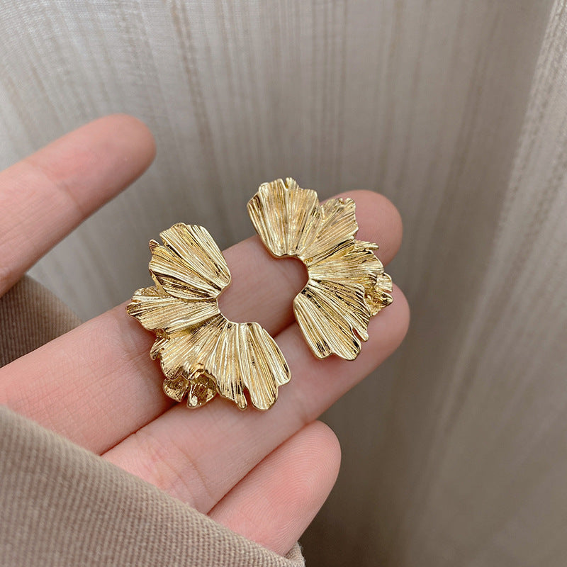 Geometric Irregular Alloy Earrings