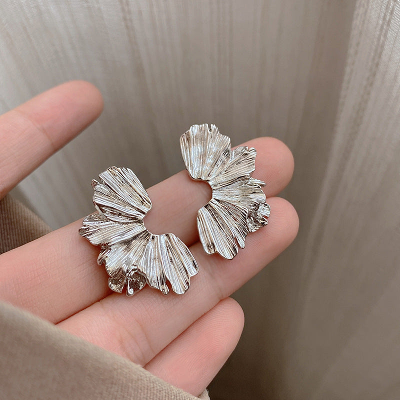 Geometric Irregular Alloy Earrings