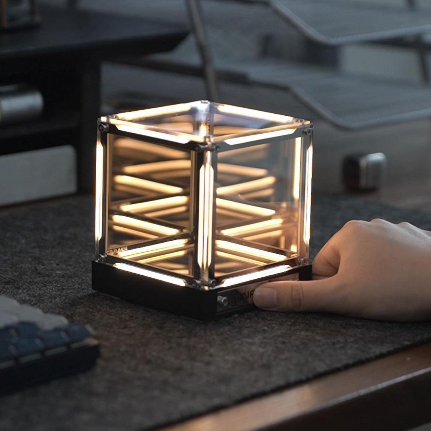Geometric LED Atmosphere Desk Light
