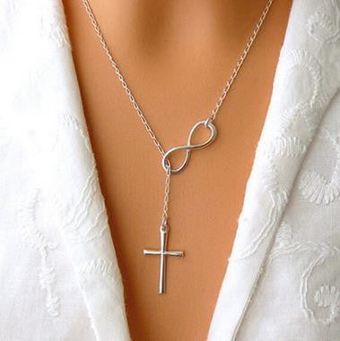 Geometric Lucky Charm Adjustable Necklace