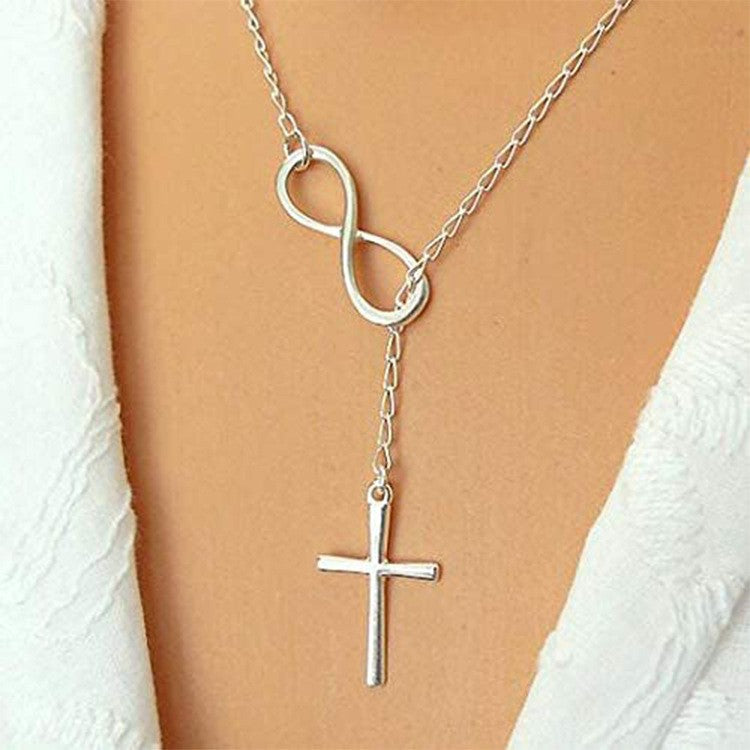 Geometric Lucky Charm Adjustable Necklace