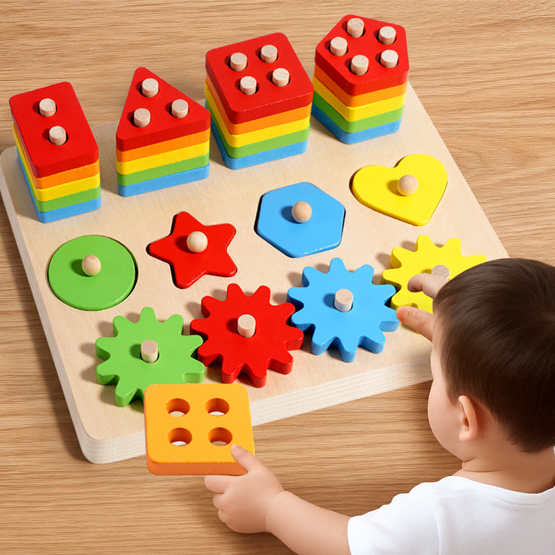 Geometric Matching Montessori Educational Toy