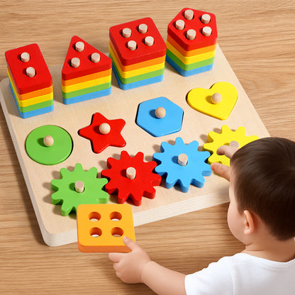 Geometric Matching Montessori Educational Toy